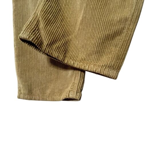 Aritzia Denim Forum Joni Corduroy Pants Women’s Size 27 Tan High Rise Loose Fit - Picture 7 of 15